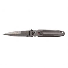 Gerber Applegate Mini Covert Auto, Tactical Grey, Fine Edge, Stonewash Blade
